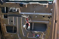 automobile door panel